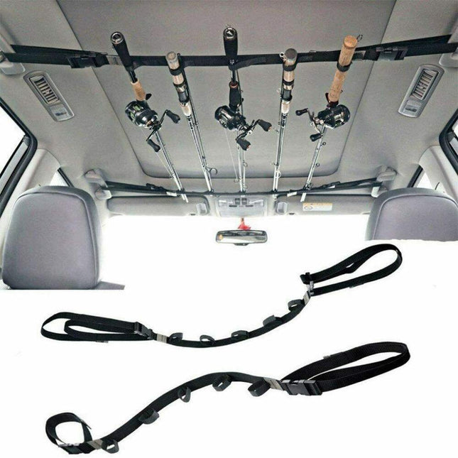 fishing rod holders for cars australia R RODLOK 2 Pc Holder Car- Fishing Pole Rack - SUV Truck Fly Rod Holder Rods, Pods & Racks
