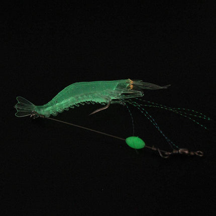 16 pcs Fishing Shrimp Soft Plastic Lure