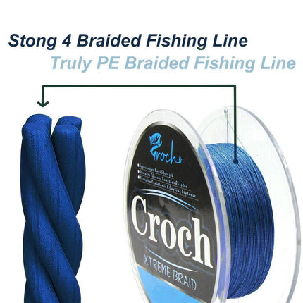strong 4 braided fishing line