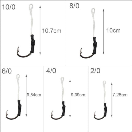 the size of hooks